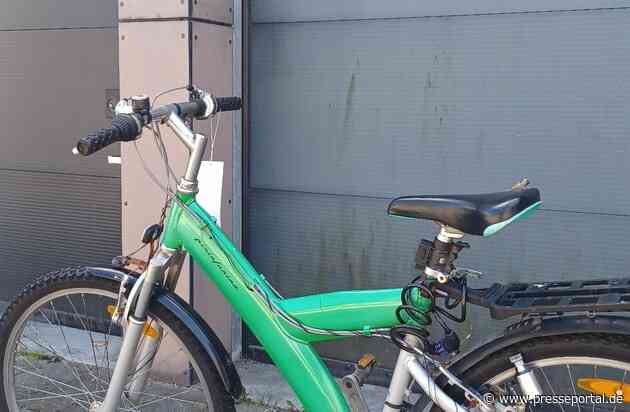 POL-WHV: Sichergestelltes Fahrrad sucht Eigentümer - Polizei bittet um Hinweise