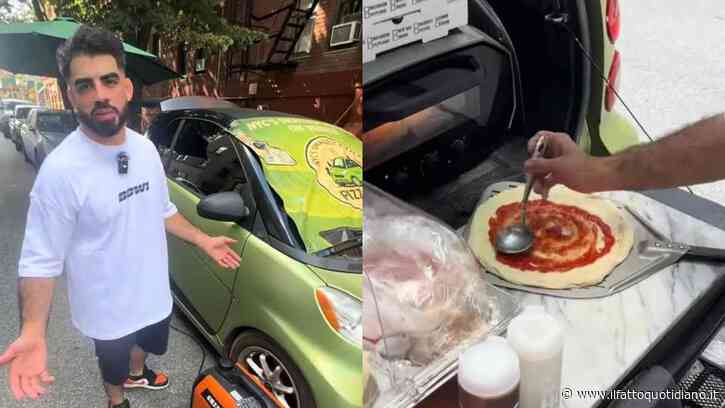 “Ero rimasto senza lavoro poco prima di diventare padre e ho avuto un’idea folle”: trasforma una Smart in una pizzeria e ora guadagna 12mila dollari al mese. La storia di Bradley