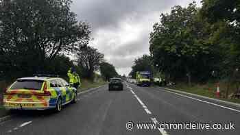 A1 closed LIVE: Updates as section of Northumberland road blocked in both directions