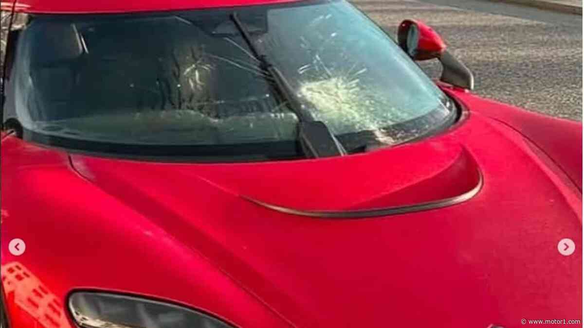First Customer Koenigsegg Gemera Smashed Outside Luxury Hotel