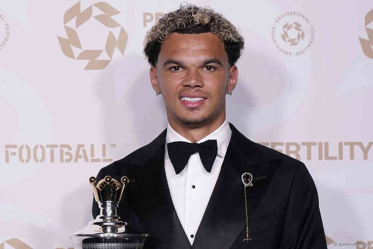 Nico O’Reilly reveals next target after being crowned PFA Young Player of the Year