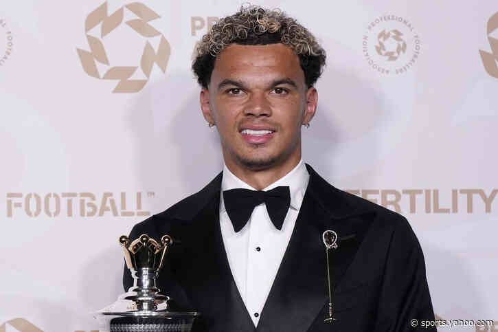 Nico O’Reilly reveals next target after being crowned PFA Young Player of the Year