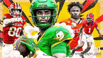 Reid's preseason 2027 NFL mock draft: Quarterbacks go 1-2-3 ... and one team trades up for the top pick