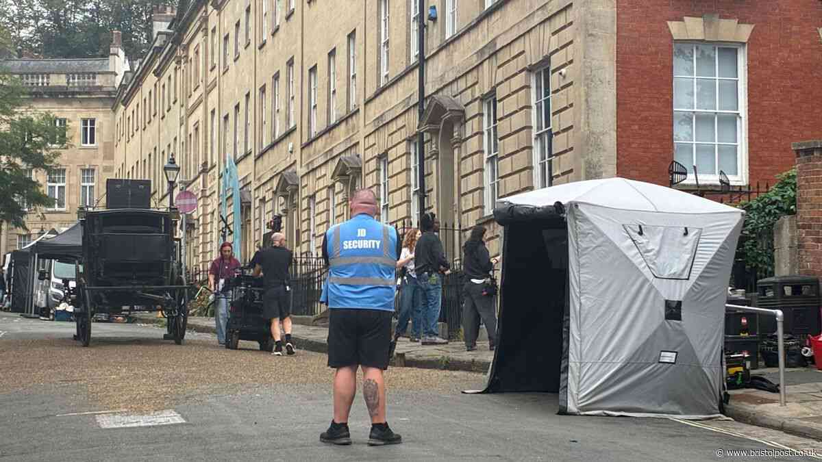 Hugely popular BBC period drama shoots Christmas special in Bristol