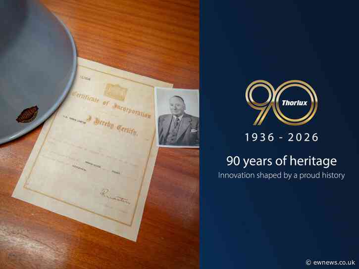 Thorlux Lighting marks 90 year anniversary