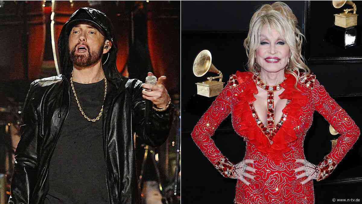 "Unerklärliche Verbindung": Eminem enthüllt rührende Nachricht von Dolly Parton 