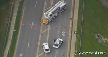 Cary road closed as police investigate crash near Koka Booth Amphitheater