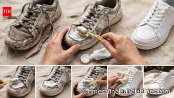 White sneakers looking grey: 5 toothpaste tricks to help remove stubborn marks