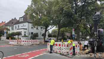 Wasserrohrbruch an der Marker Allee: Wasserversorgung kurzzeitig abgedreht