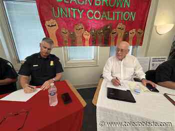 Community coalition uses formal process to bring police to meeting over teen encounters