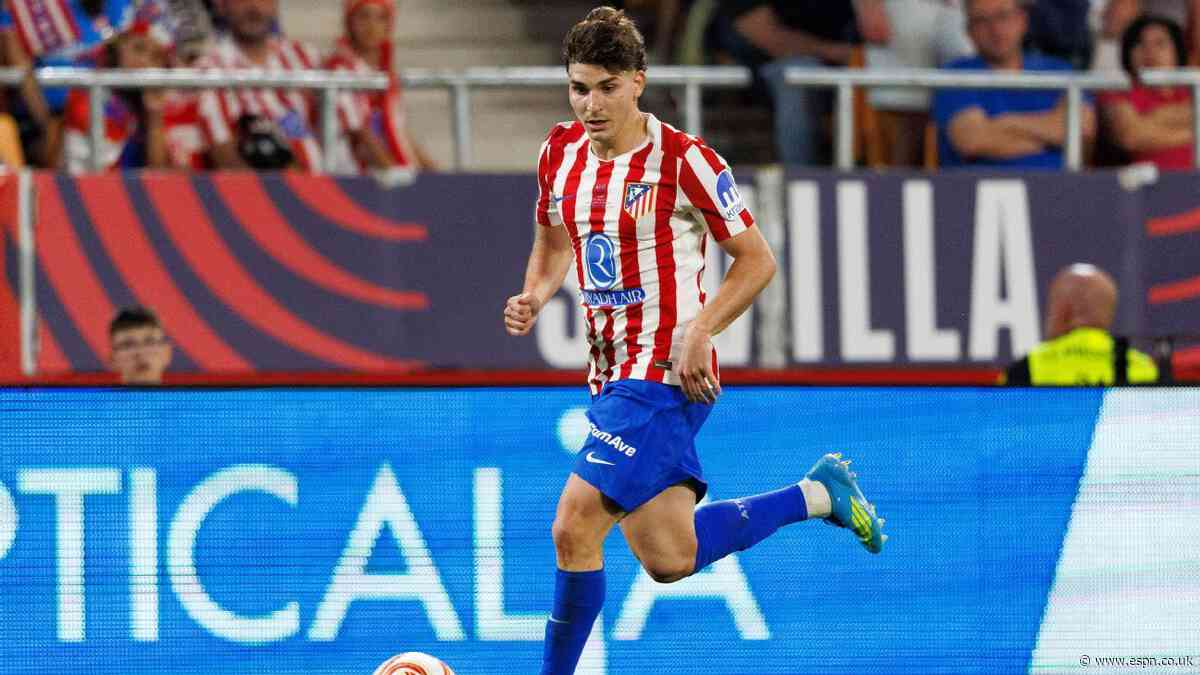 Álvarez misses Atlético training due to 'illness'