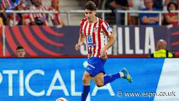 Álvarez misses Atlético training due to 'illness'