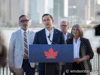 'Canadians must stand united' — Poilievre pushes Conservatives' economic plan during Windsor stop