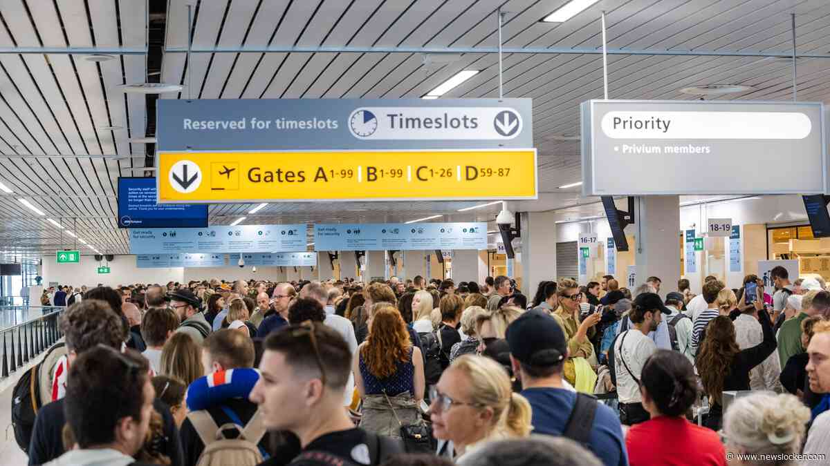 Onbegrip bij reizigers over acties op Schiphol: ’Zien geen hoge werkdruk’