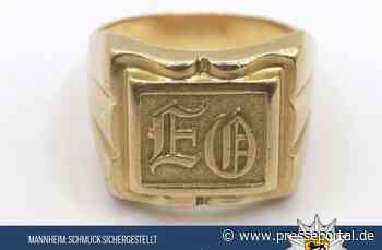 POL-MA: Mannheim: Goldschmuck sichergestellt - Verdacht der Hehlerei - Zeugen gesucht