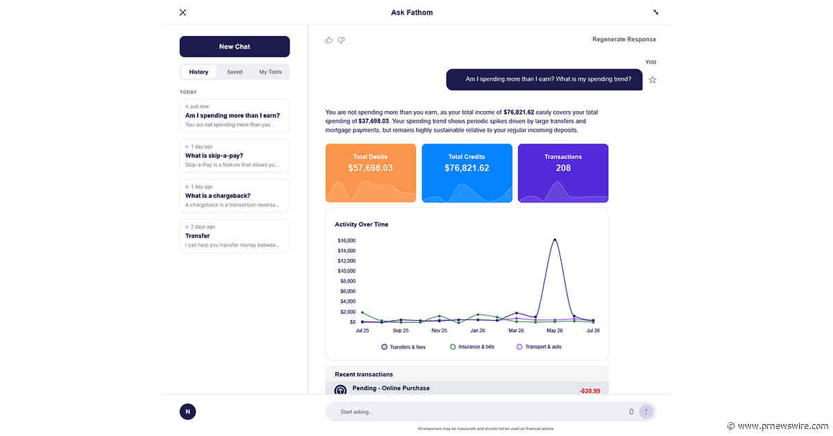 Tyfone Unveils nFinia Reimagined, Weaving AI into the Heart of Digital Banking