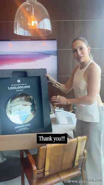 It’s a new Jeneration of party people in the Billions club. Thank you for dancing with me! @Spotify