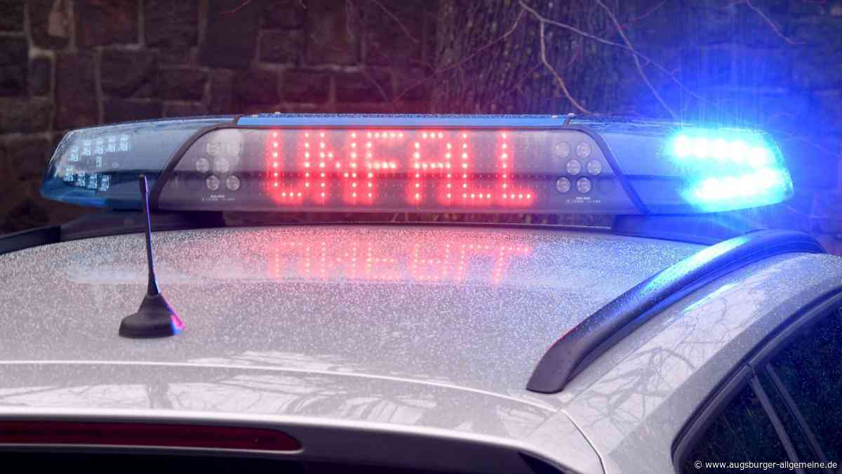 Unfall auf der B 17 in Augsburg: Autofahrer hatte 2,2 Promille Alkohol