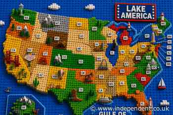 White House brags about ‘Lake America’ by sharing US map that puts DC in the middle of North Carolina