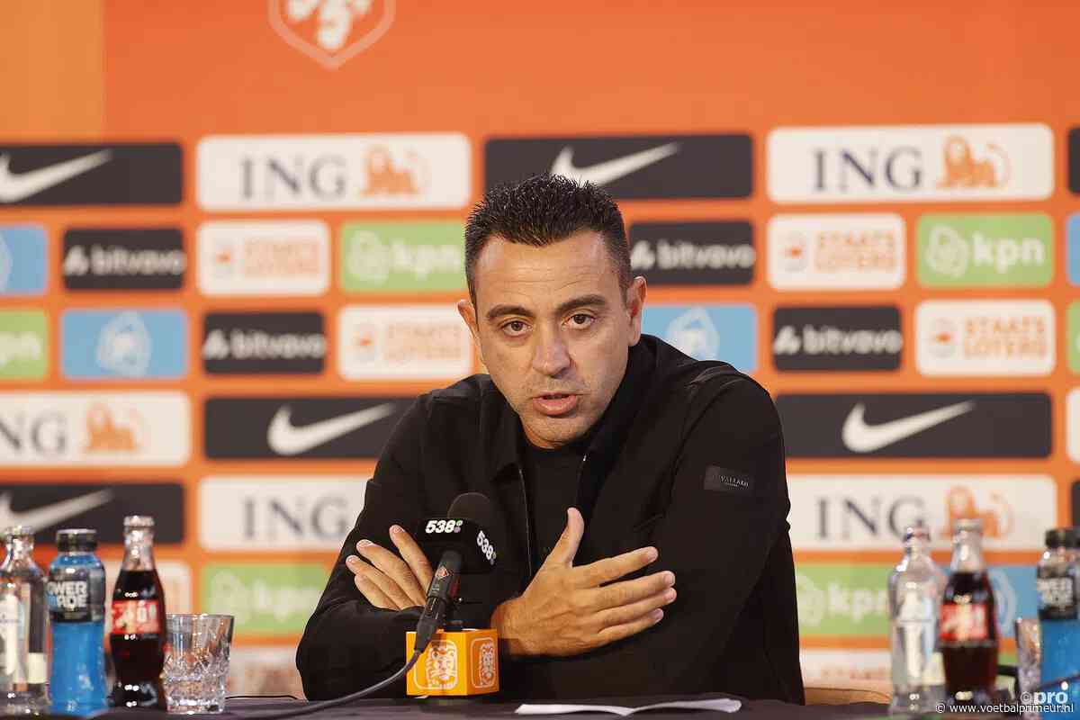 Xavi lyrisch over één ster bij Oranje: 'Hij is een topgast, I love him!'
