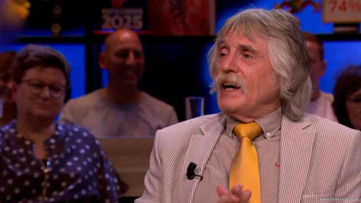Johan Derksen trekt uitnodiging VI-gast in: ’Die past hier helemaal niet!’