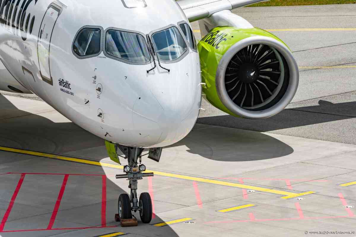 AirBaltic zet streep door vluchten vanaf Groningen Airport Eelde