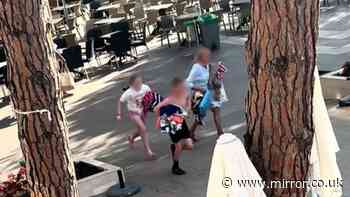 Children 'unleashed' to grab all the sunbeds at hotel on £3,000 Spain holiday