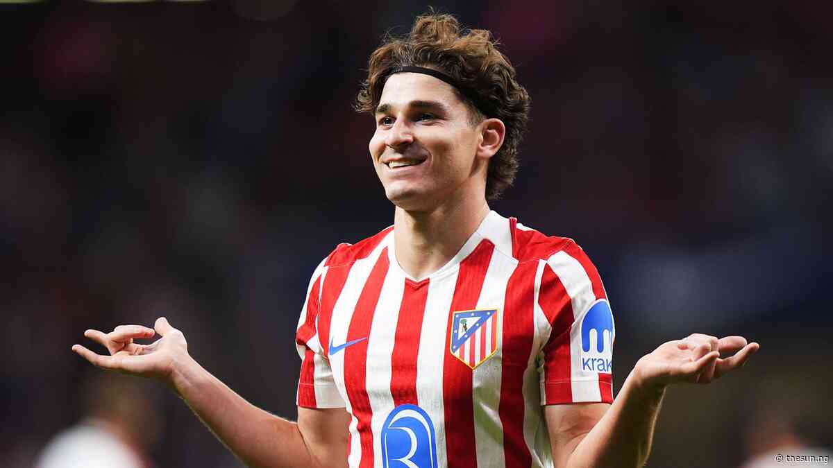 Julián Alvarez misses Atlético training amid transfer uncertainty