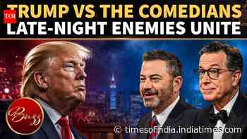 Trump’s Late-night Nemeses Unite; Colbert Backs Kimmel In Emmy Showdown