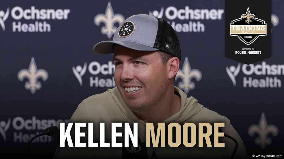 Kellen Moore recaps Day 17 | Saints Training Camp 2026