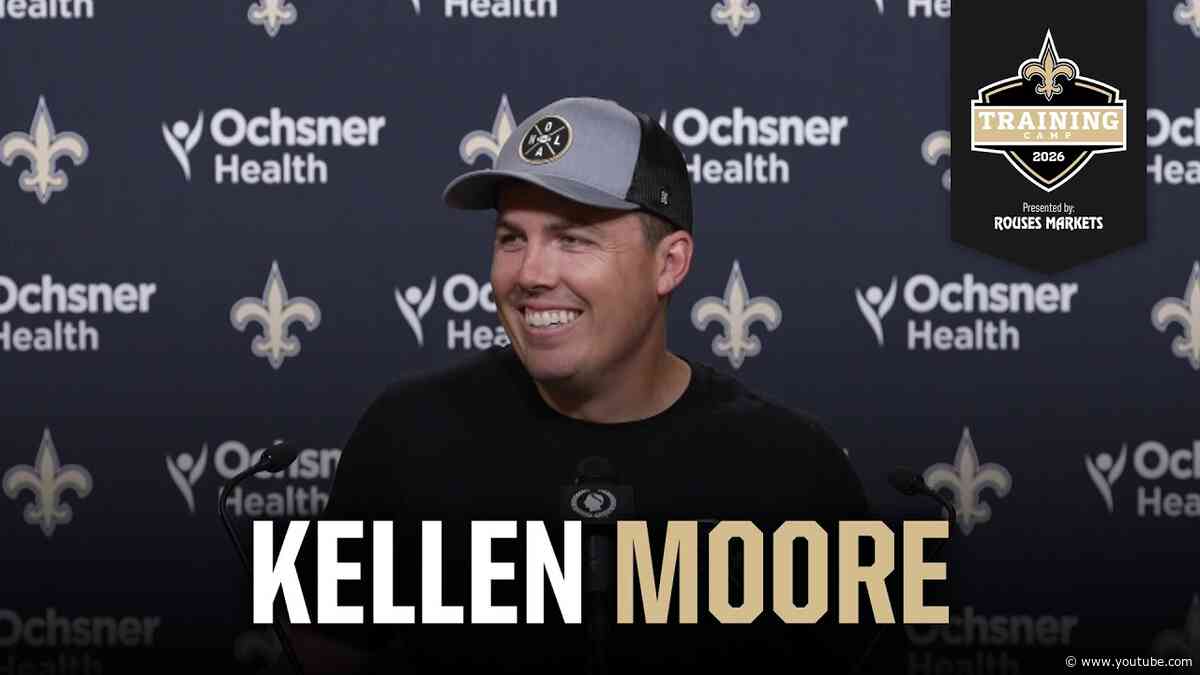Kellen Moore recaps Day 16 | Saints Training Camp 2026