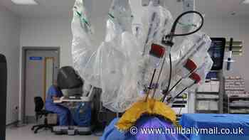 Robotic surgery team at Castle Hill Hospital mark 5,000th patient milestone