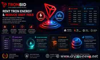 Rent TRON Energy and Reduce USDT Fees : TronBid Expands Marketplace