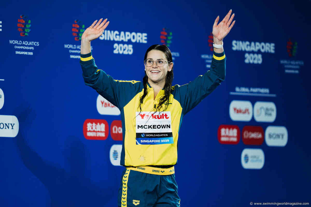 Aussie Star Kaylee McKeown Taking Remainder of Year Off from International Racing
