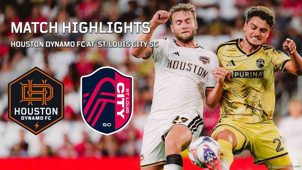 Houston Dynamo FC fall to St. Louis CITY SC But Remain Top-Two in the Western Conference