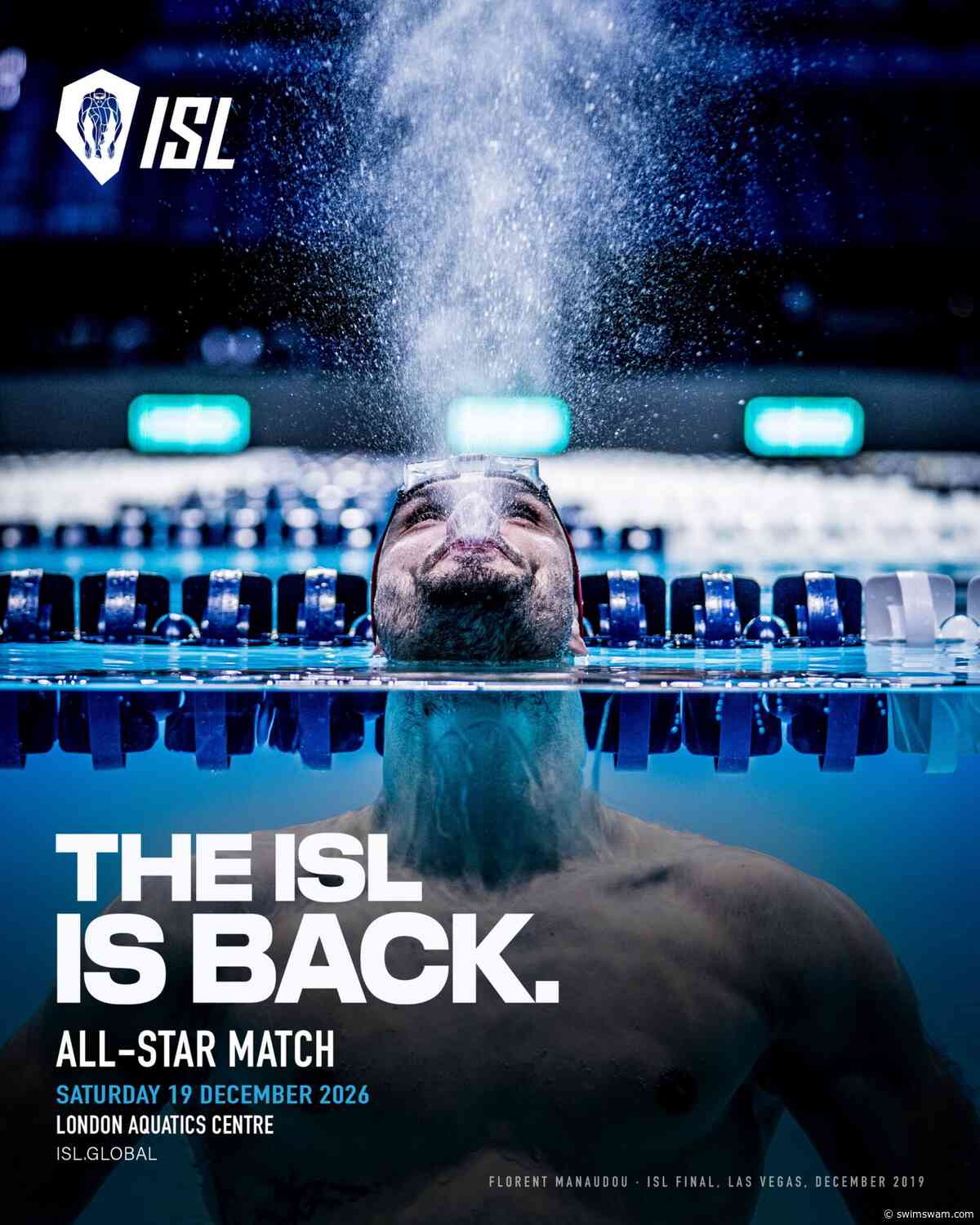 International Swimming League Set for a Return with All-Star Match in December at London Aquatics Centre
