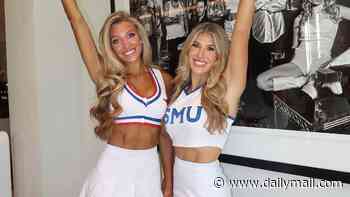 Chiefs heiress Ava Hunt flaunts her figure in tiny cheerleader outfit as she returns to college after her gap year