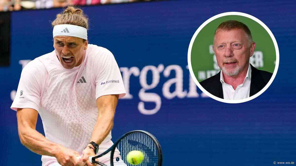 Scheitert Alexander Zverev am Druck? Boris Becker lässt aufhorchen