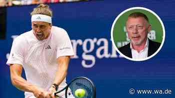 Scheitert Alexander Zverev am Druck? Boris Becker lässt aufhorchen