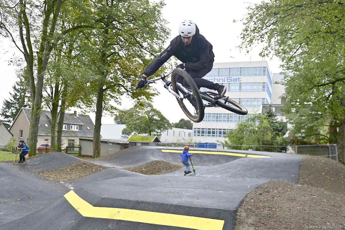 Glauchau: neue Pumptrack-Bahn geht demnächst in Betrieb