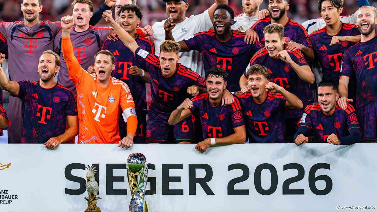 HORIZONT Ranking: Bundesliga Performance-Check: Bayern enteilt der Konkurrenz