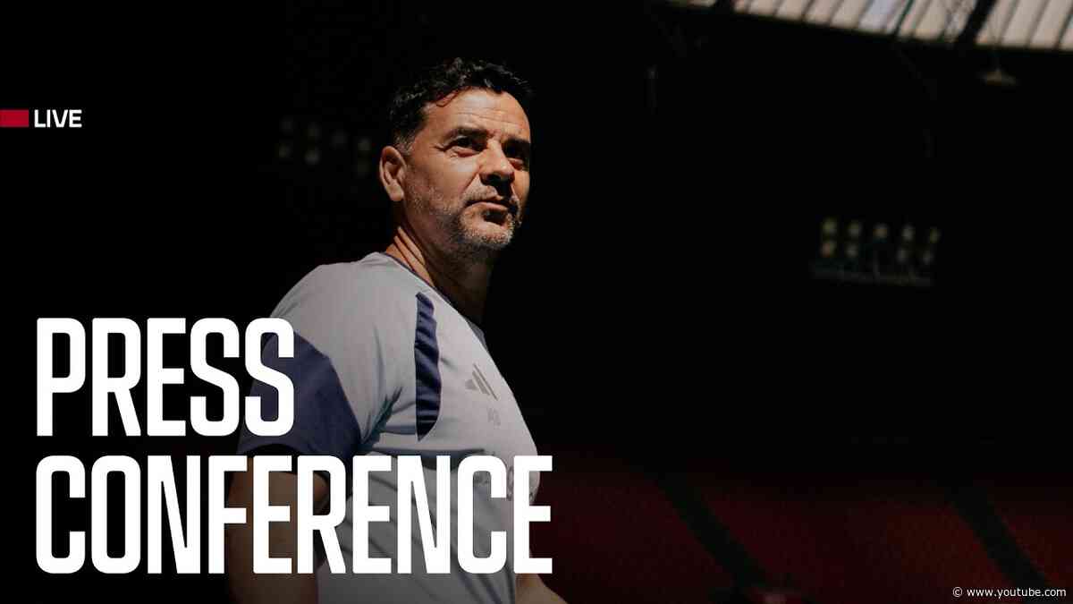 🎙️  LIVE 14:15 | Persconferentie Míchel Sánchez & Davy Klaassen | Ajax - FC Sion
