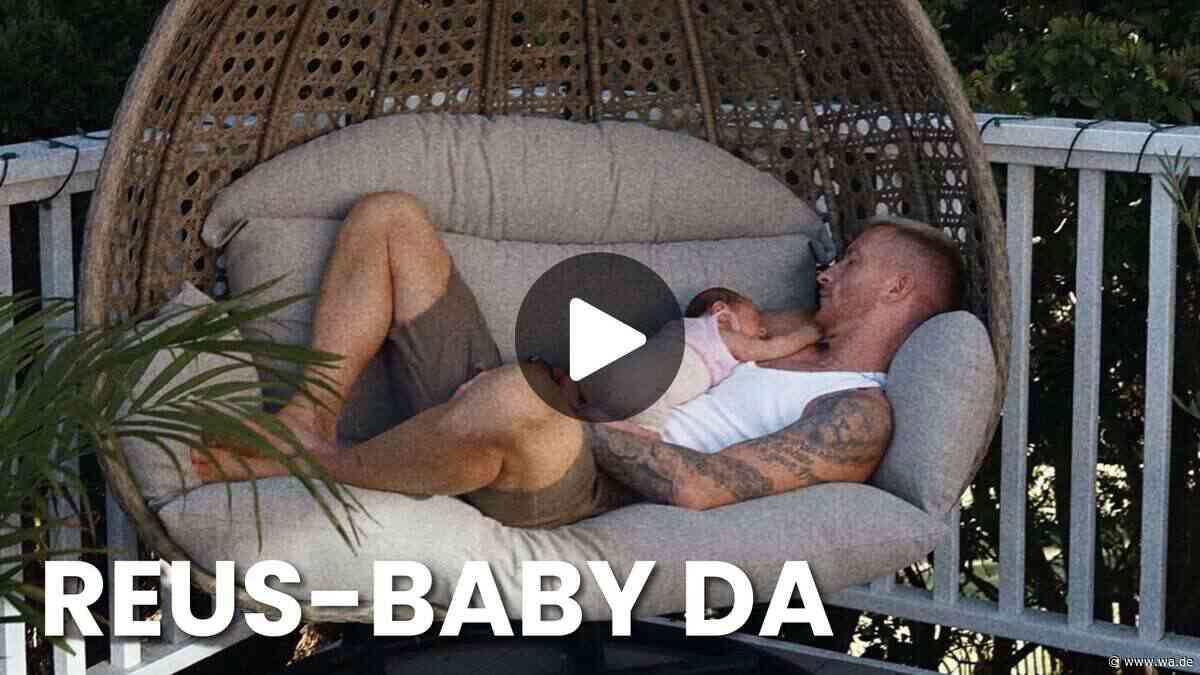 Mit süßen Bildern: Marco Reus und Scarlett Gartmann verkünden Babynews