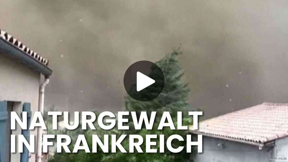 Tornado zieht durch Dorf in Südfrankreich: 40 Personen verletzt