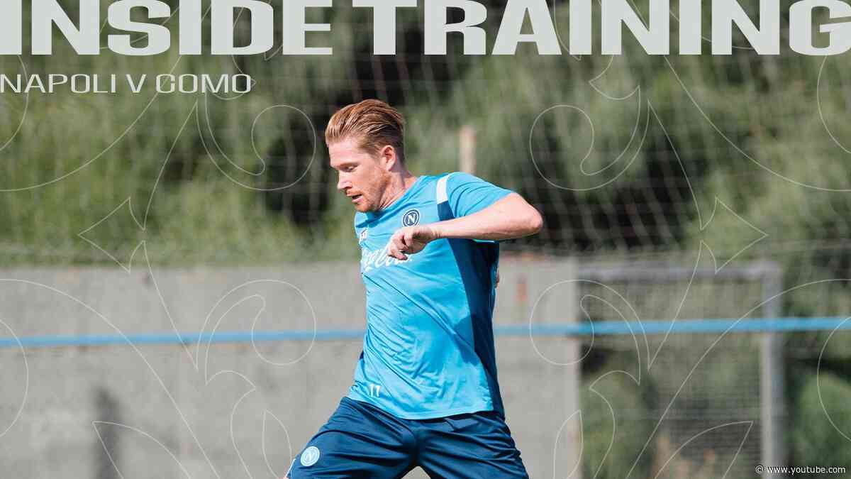 INSIDE TRAINING | Gli azzurri si preparano all'esordio casalingo contro il Como