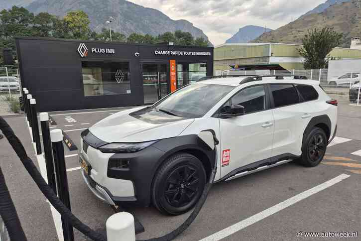 Renaults Plug-Inn-laders aanzienlijk luxer dan de gemiddelde snellader