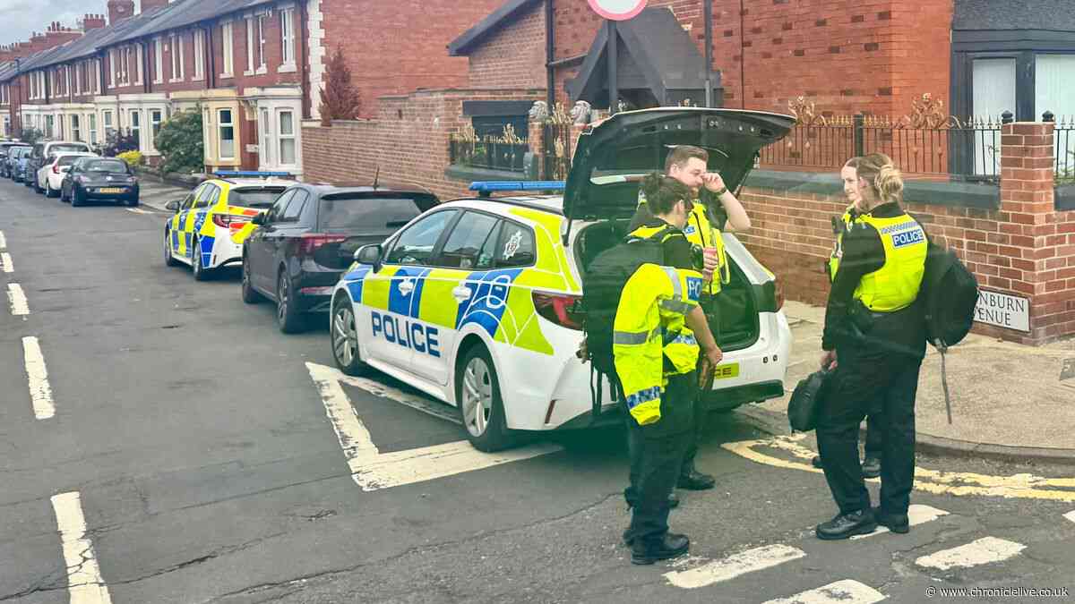 Four arrested on suspicion of drug offences after cannabis found in Newcastle property