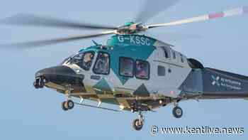 Motorcyclist airlifted to London hospital with serious injuries following crash near Maidstone