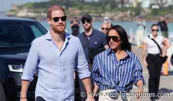 Prince Harry and wife Meghan arrive in Britain as they make a fresh start