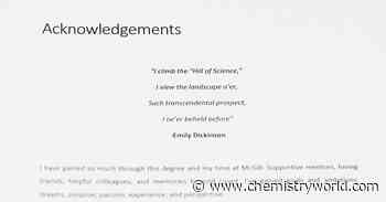 How to write thesis acknowledgements